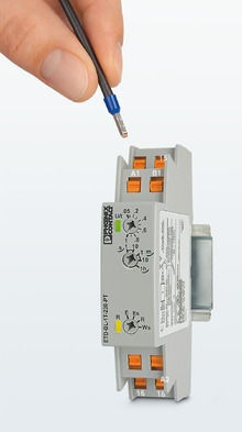 时间继电器支持直插式连接，外形紧凑